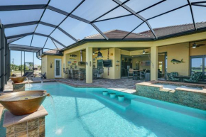 Lakefront Home with Private Dock in Cape Coral!